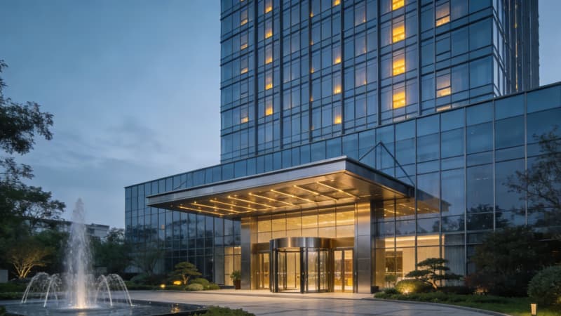 合肥高端精品酒店：宴會(huì)廳，多房型客房設(shè)計(jì)