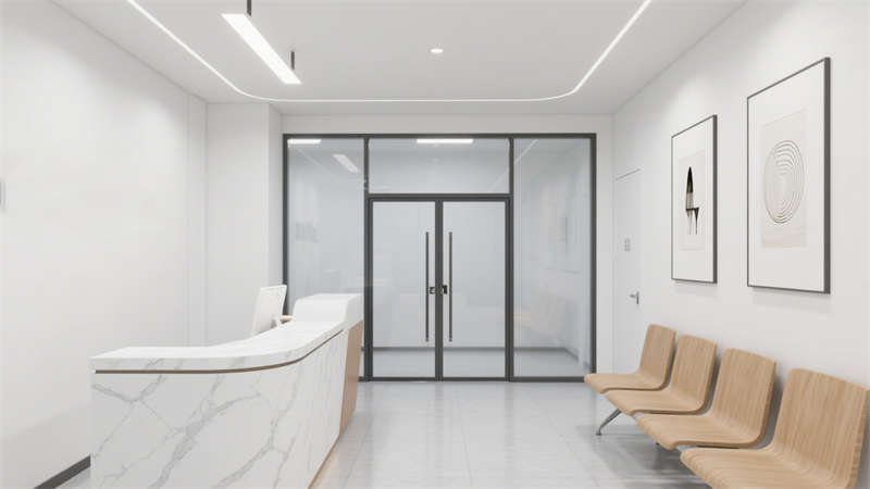 合肥醫(yī)院設(shè)計(jì)：口腔診療空間方案，簡(jiǎn)約化專(zhuān)業(yè)氛圍