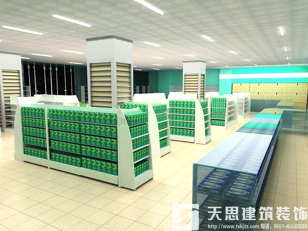 保障市民健康做專(zhuān)業(yè)的藥店裝修設(shè)計(jì)