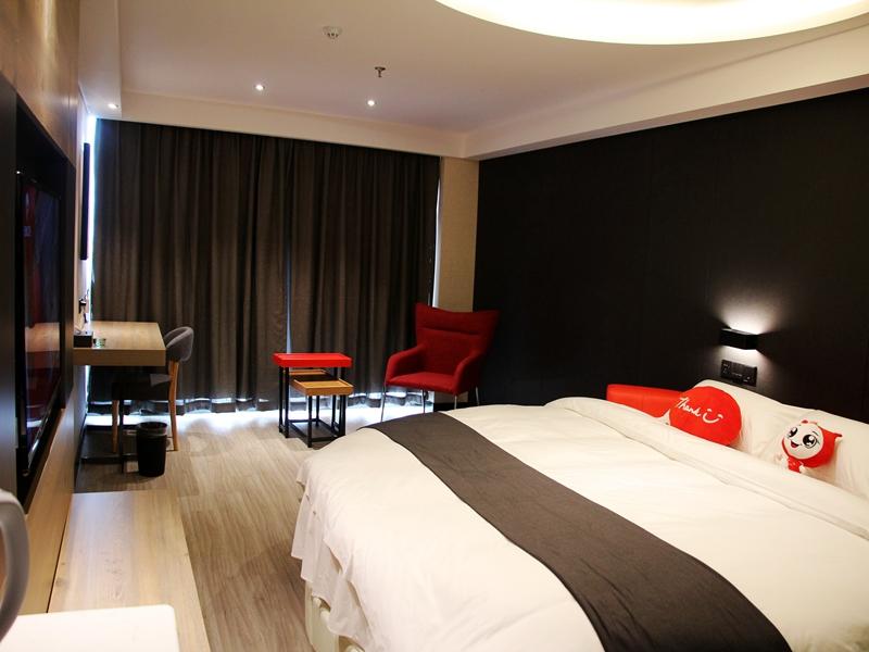 六安酒店裝修設(shè)計實(shí)景欣賞：尚客優(yōu)酒店六安店